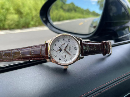 ロンジン「Longines」マスターコレクション マルチファンクション クロノグラフ メンズウォッチ 40mm