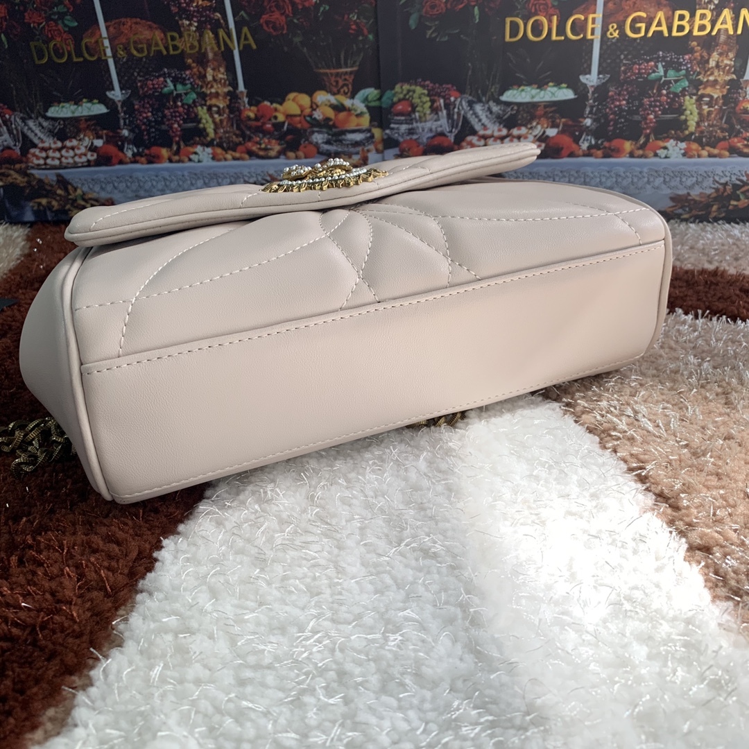 ドルチェ・アンド・ガッバーナ「D&G」4159 レザー ショルダーバッグ