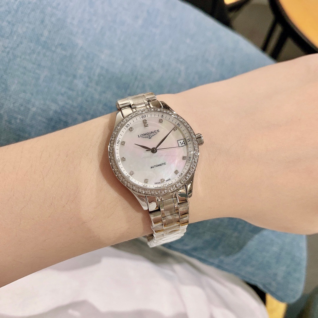ロンジン「Longines」マスターコレクション レディース メカニカルウォッチ 31mm
