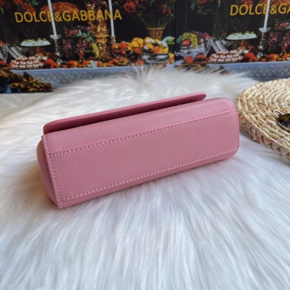 ドルチェ・アンド・ガッバーナ「D&G」レパードプリント プラチナバッグ