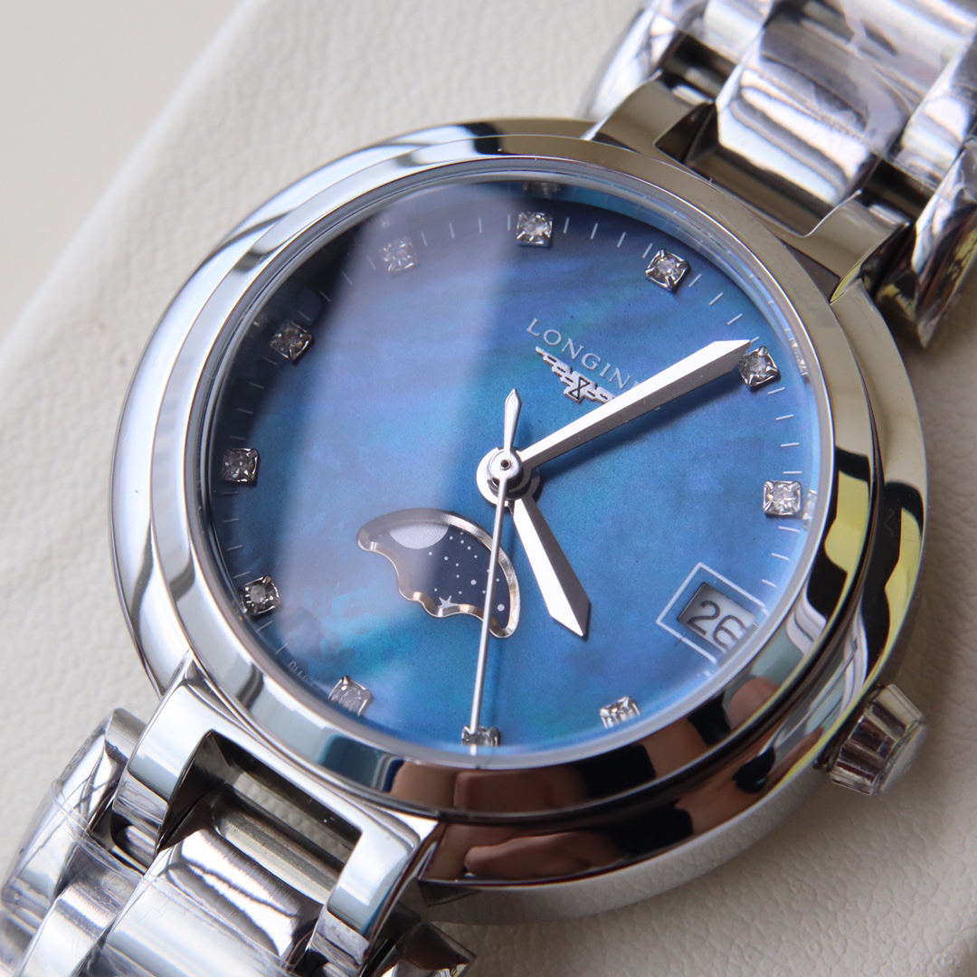 ロンジン「Longines」プライマルーナシリーズ レディース クォーツウォッチ 30.5mm