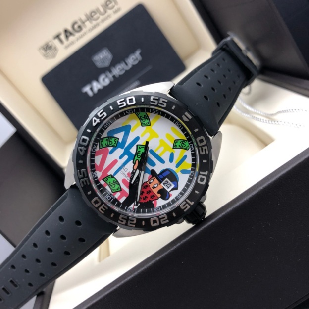 タグ・ホイヤー「TAG Heuer」カレラオートマティック ユニセックス 腕時計41mm
