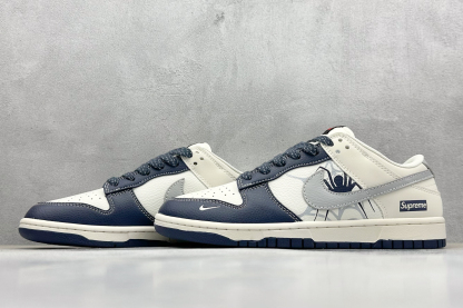 「コラボモデル」Nike SB Dunk Low x Supreme コラボレーション ロー タイプ スケート シューズ