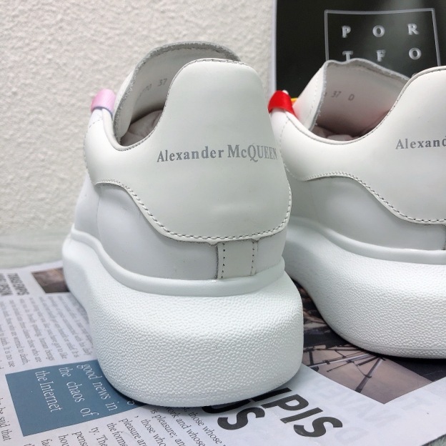 アレキサンダー・マックイーン［Alexander McQueen］Oversized Sneaker "Fluffy-Trim White" スニーカー