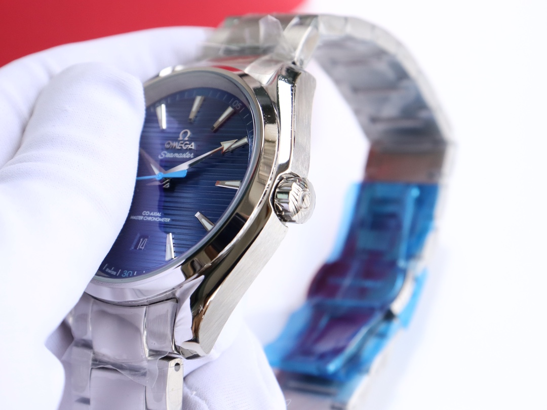 オメガ「Omega」Seamaste﻿r Aqua Terra 150﻿M - Summer Blue 41 mm