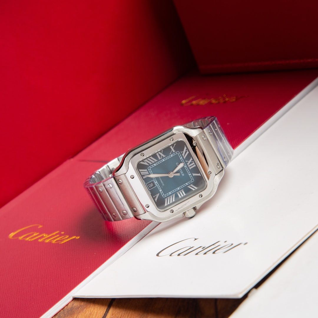 カルティエ［Cartier］Santos de Cartier watch サントス ドゥ カルティエ ウォッチ LM/ミディアムモデル
