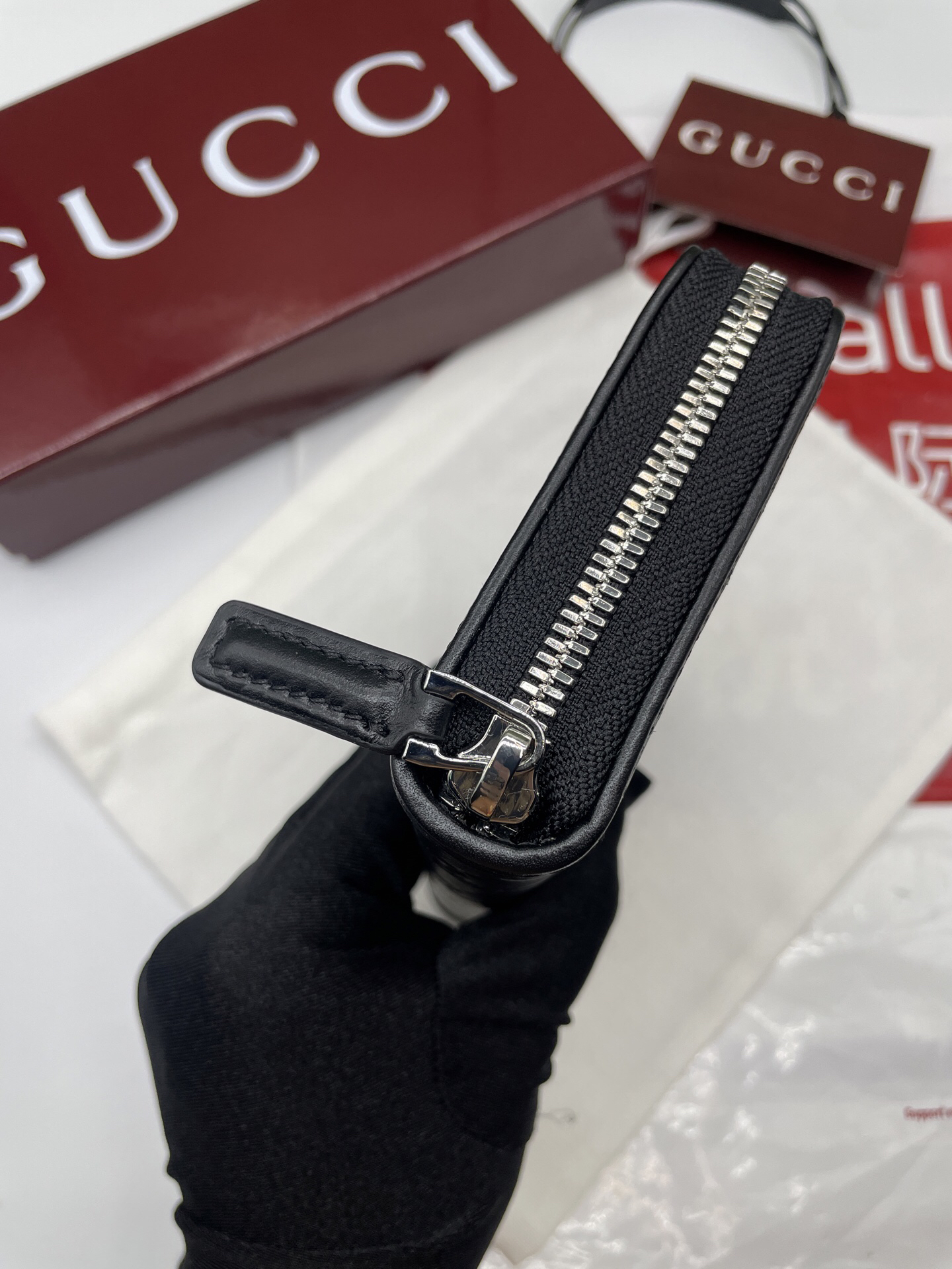 グッチ「Gucci」 オフィディア GG コンチネンタルウォレット