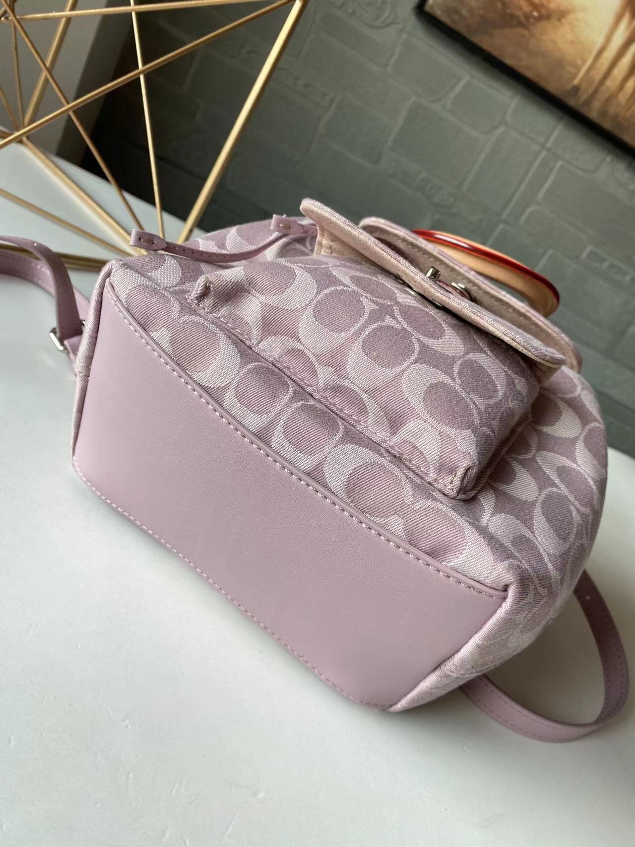 コーチ「Coach」Riya 21 デニム バックパック