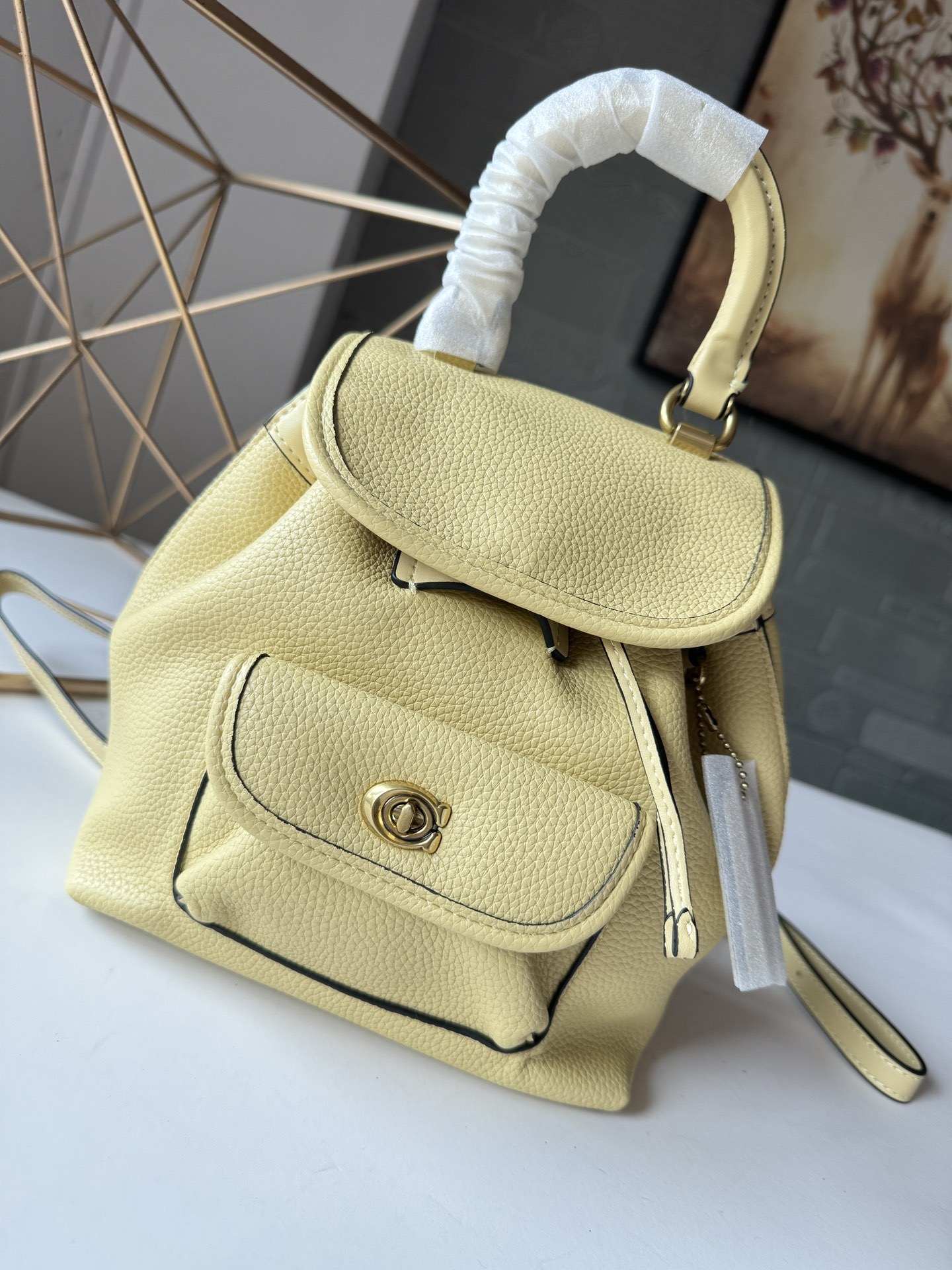 コーチ「Coach」Riya 21 デニム バックパック
