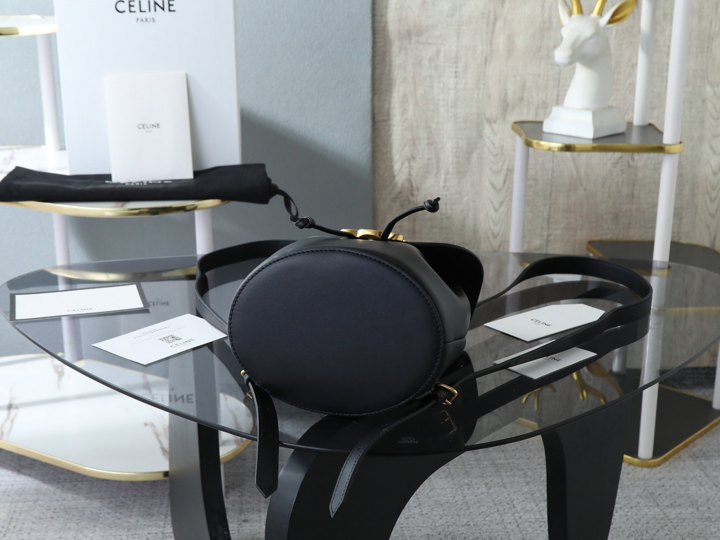 セリーヌ「Celine」BONNIE スムースレザー バックパック