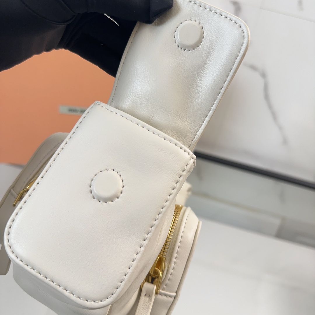 [Copy]ミュウミュウ「Miu Miu」Matelassé バイカー バッグ