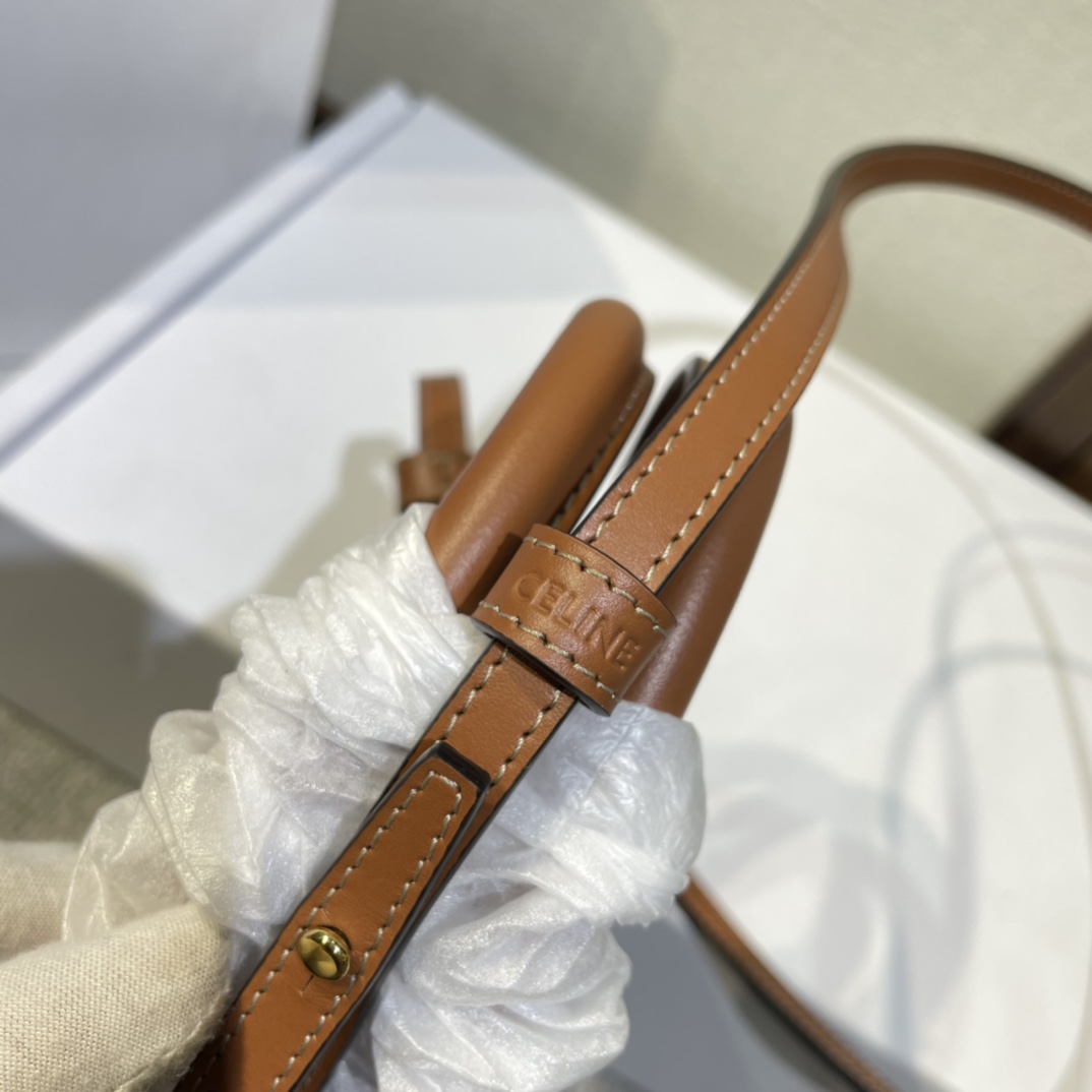 セリーヌ「Celine」Mini Cabas レザートート