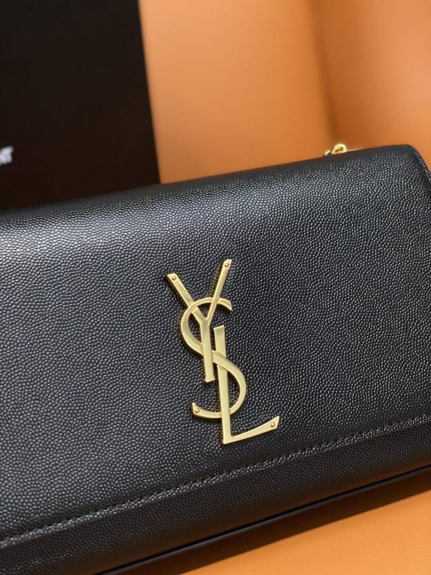 サンローラン「Saint Laurent」‌ KATE アップグレード版 キャビアレザー チェーンバッグ