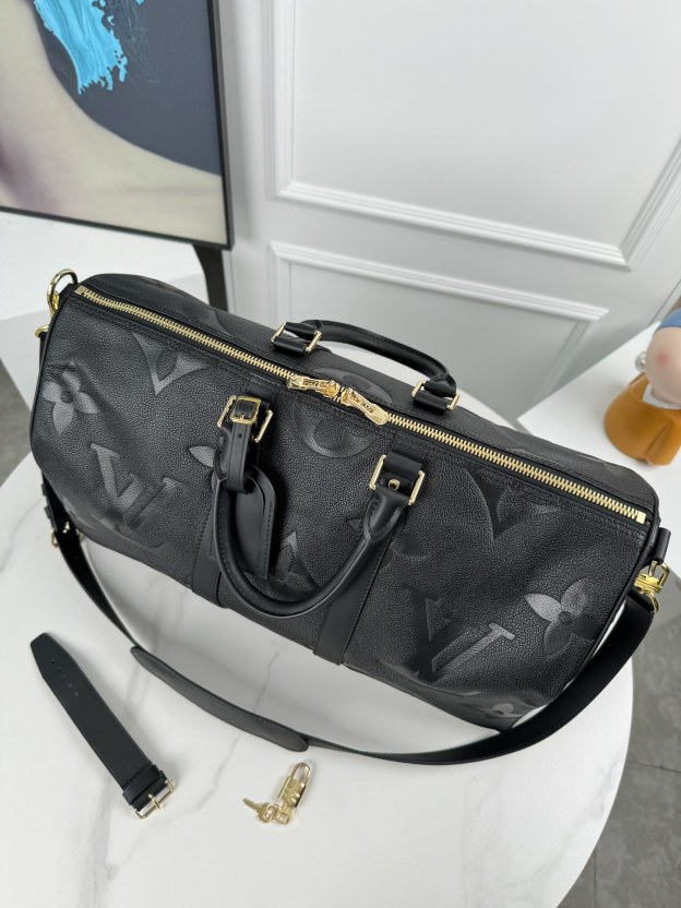 ルイ・ヴィトン「Louis Vuitton」Keepall Bandoulière 45 トラベルバッグ  ‌