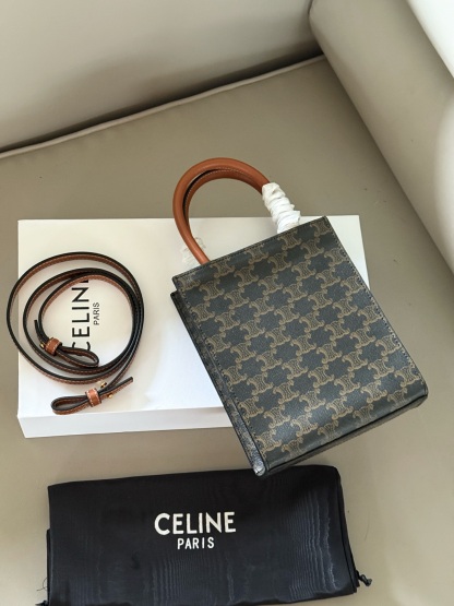 セリーヌ「Celine」ミニ トートバッグ