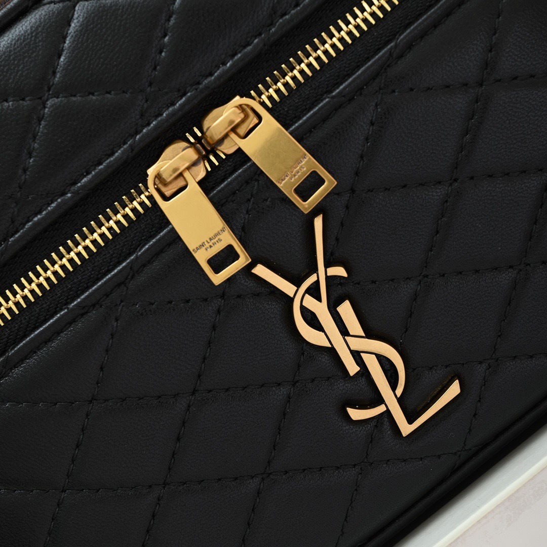 サンローラン「Saint Laurent」 MINI GABY ダブルジップショルダーバッグ