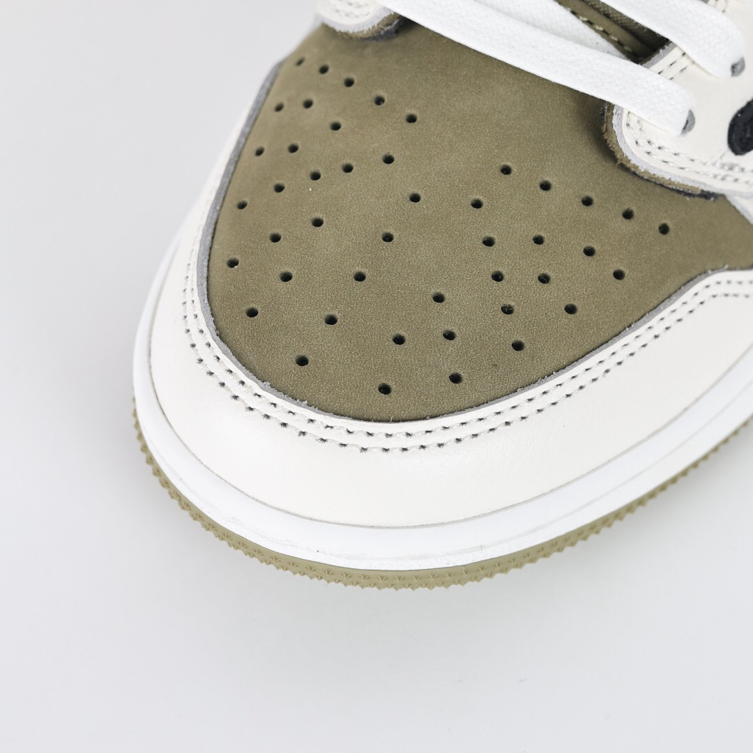ナイキ「Nike」Air Jordan 1 Low x Travis Scott「Olive」