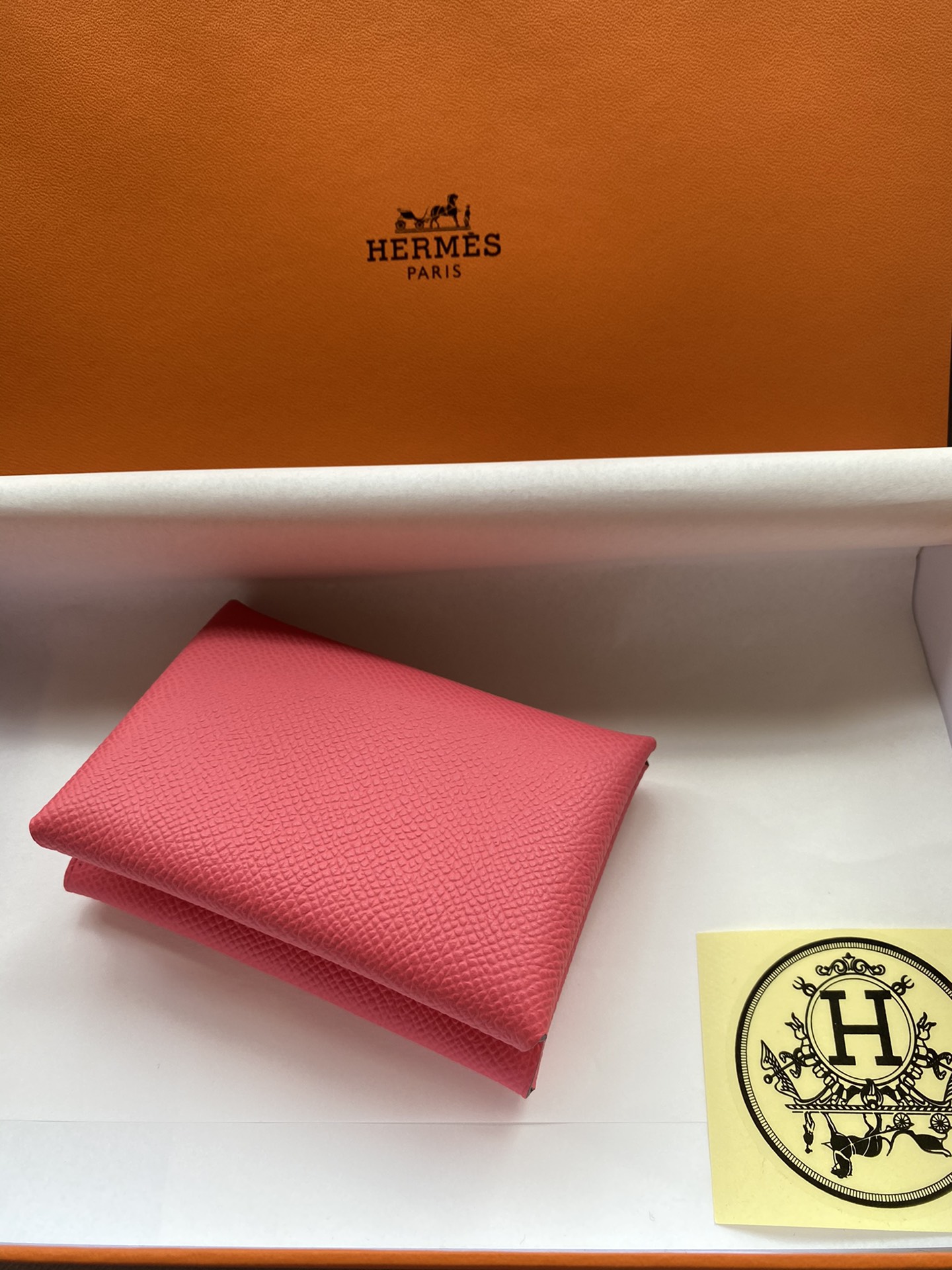 エルメス「Hermès」Calvi Duoショートカードケース