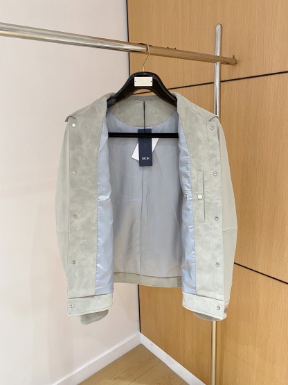 ディオール「Dior」2025SS レザー ライダースジャケット