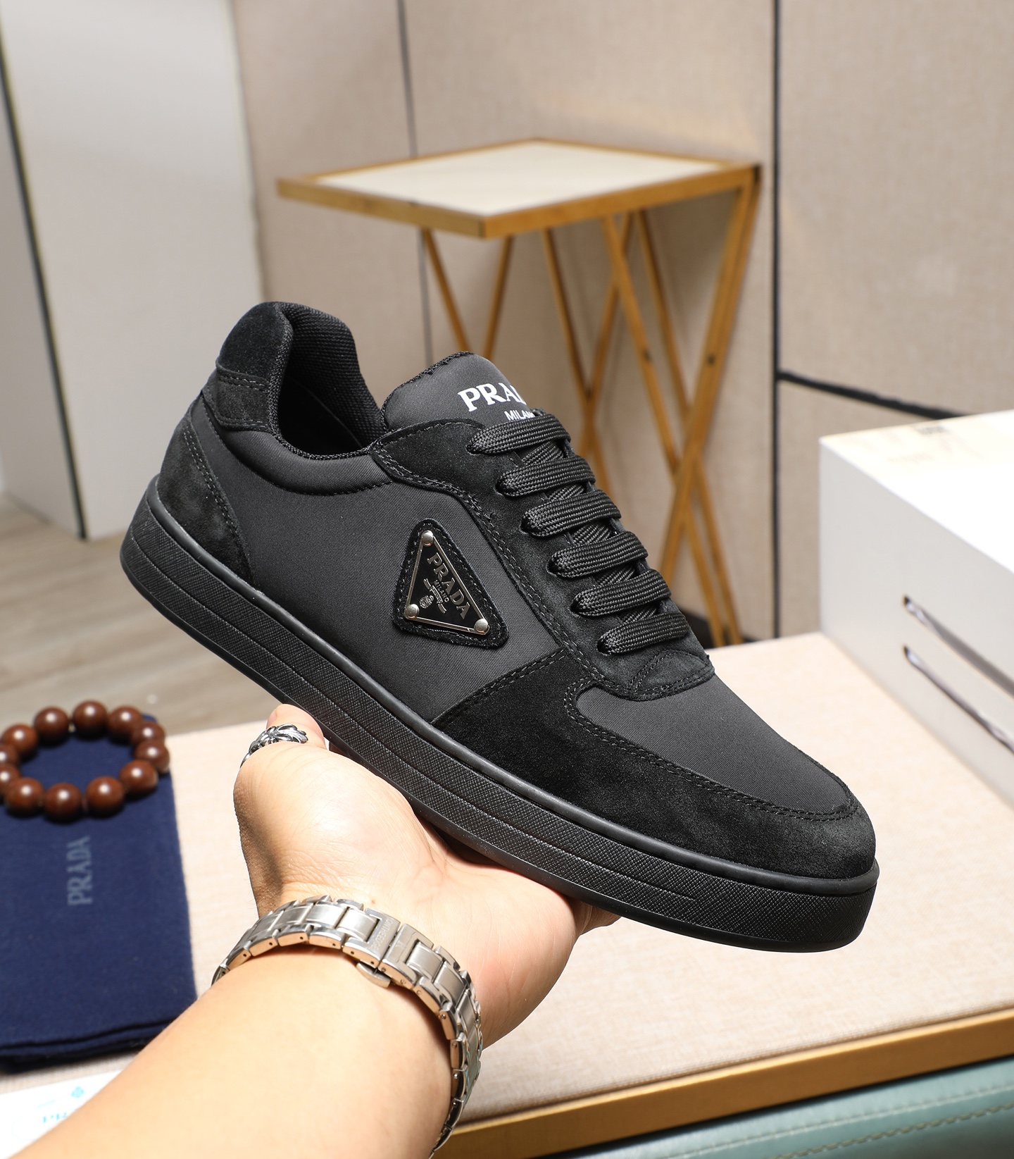 プラダ「Prada」メンズ スポーツ スニーカー