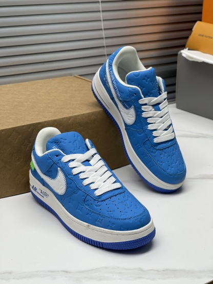 「コラボモデル」Louis Vuitton x Nike Air Force 1 Low【新商品発売】七色
