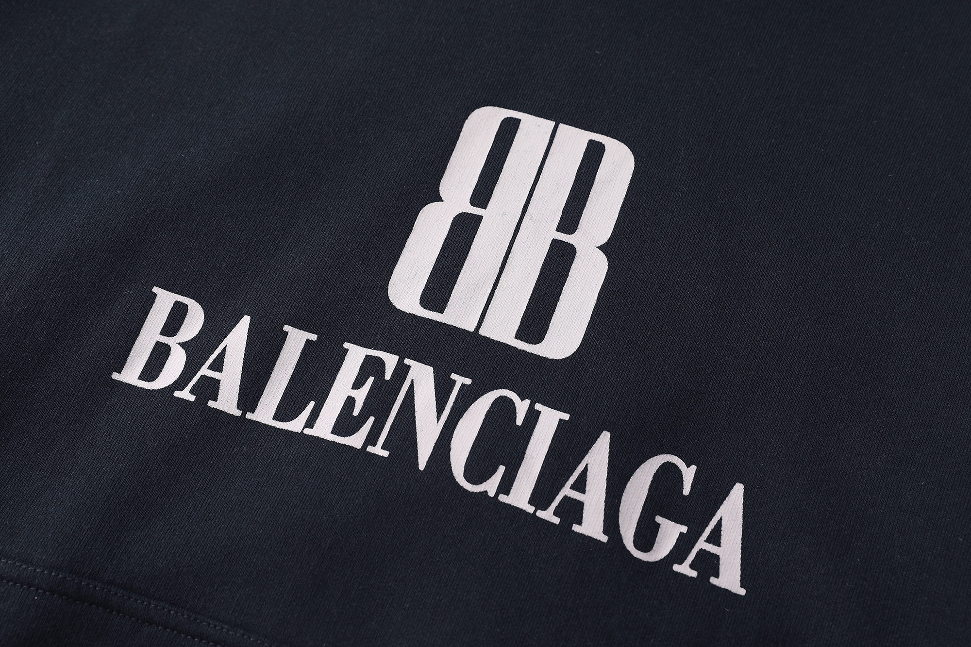 バレンシアガ「Balenciaga」ダブルB プリント パーカ