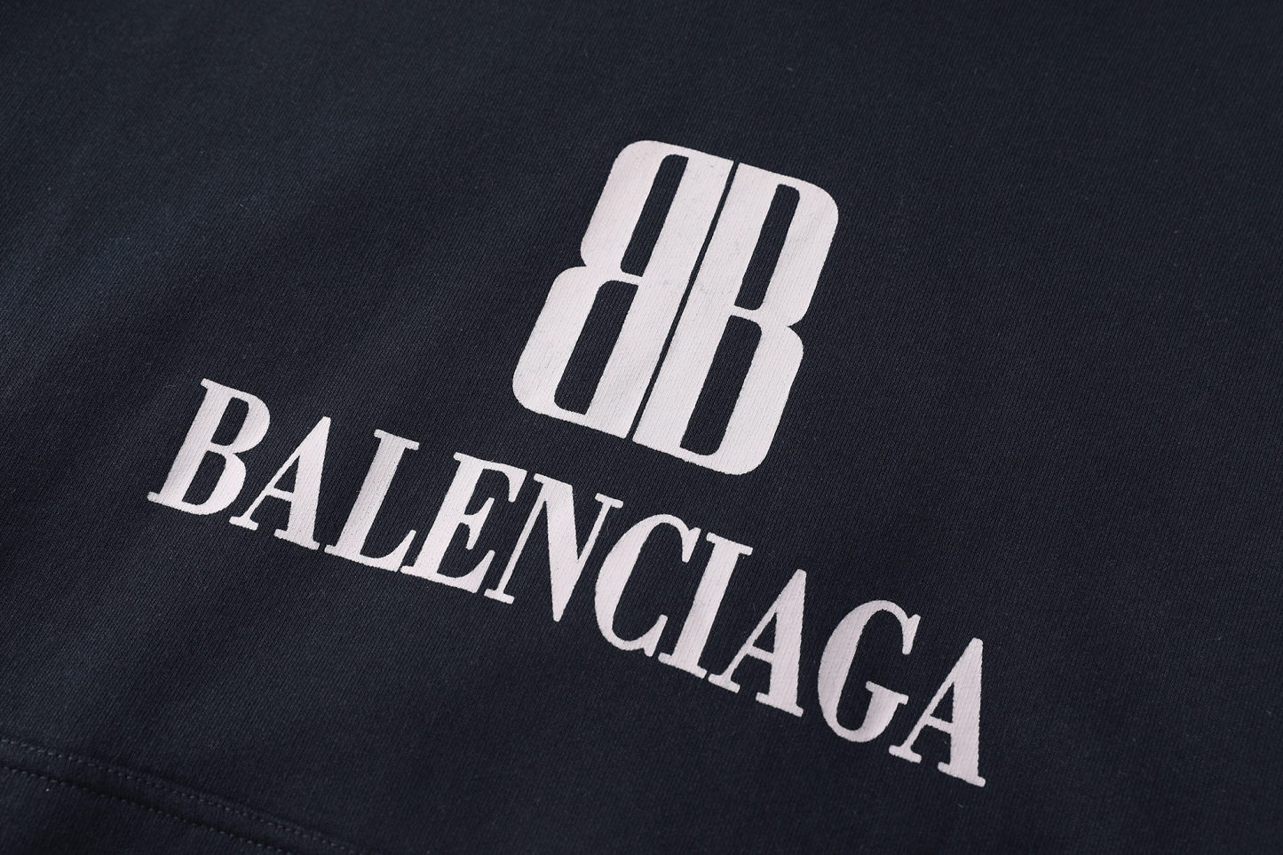 バレンシアガ「Balenciaga」ダブルB プリント パーカ