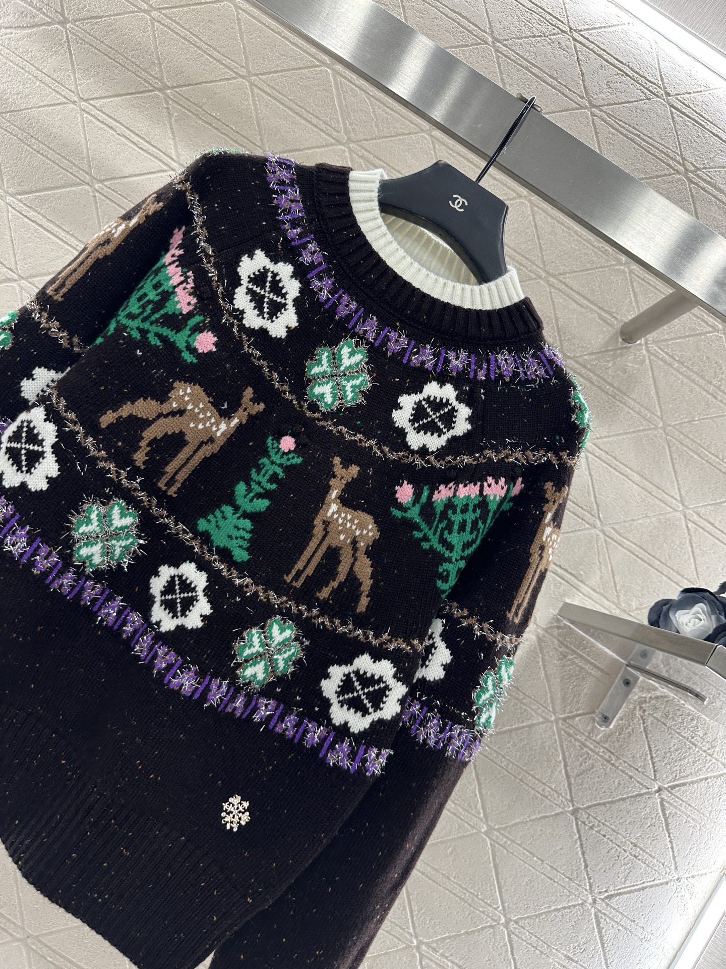 シャネル「Chanel」ノルディック ニット セーター