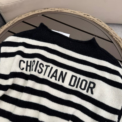 ディオール「Dior」マリンストライプ ニットセーター