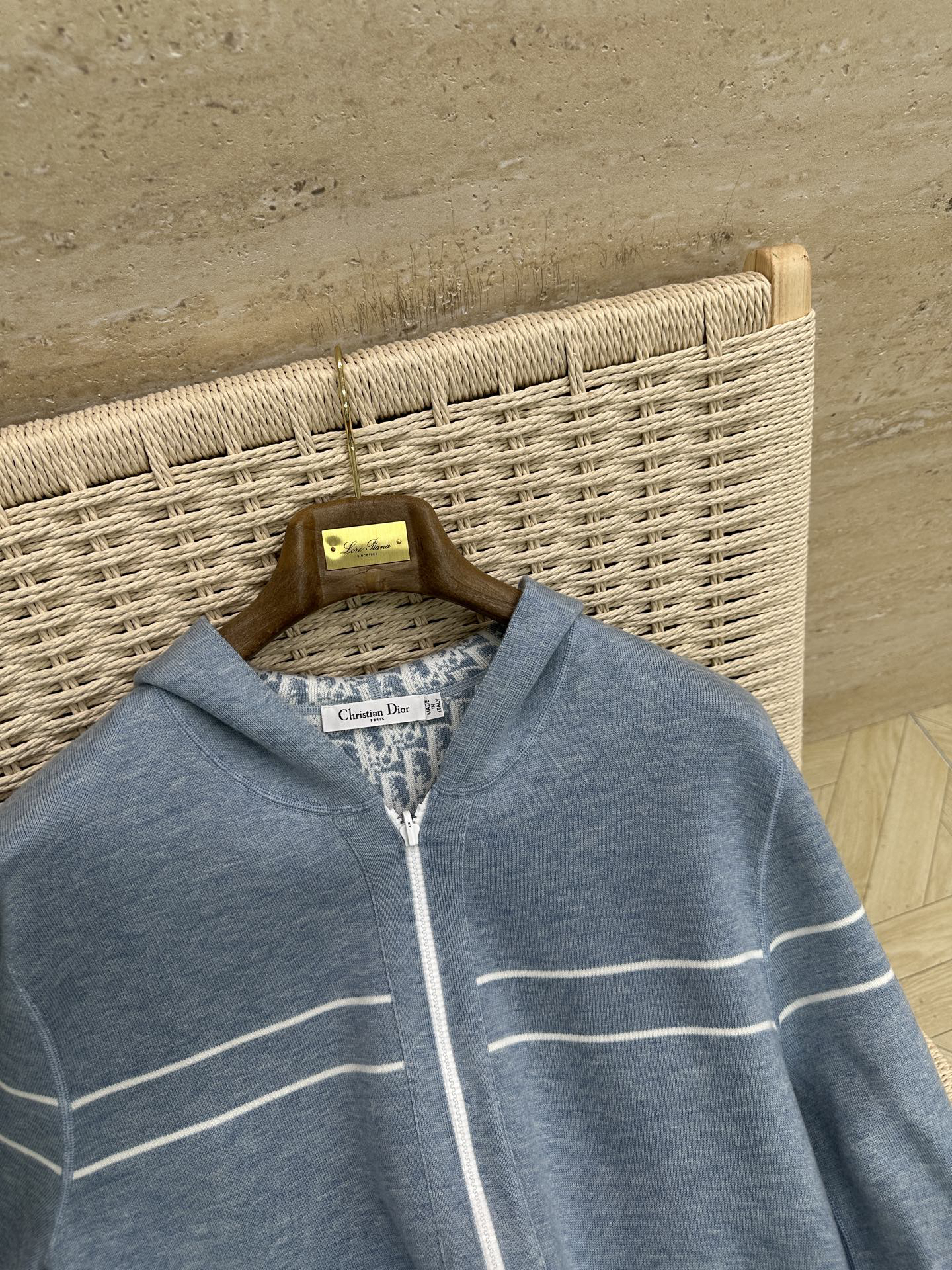 ディオール「Dior」 Oblique リバーシブル プルオーバー