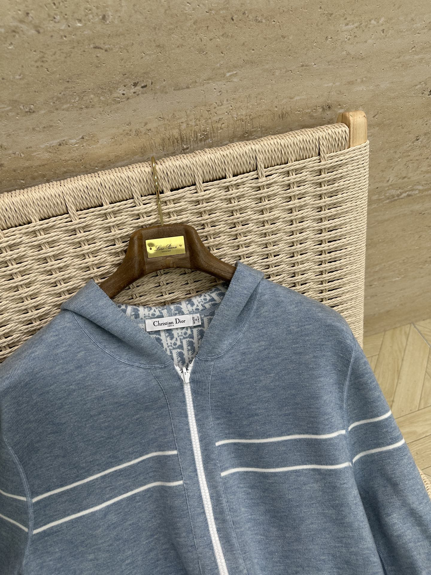 ディオール「Dior」 Oblique リバーシブル プルオーバー