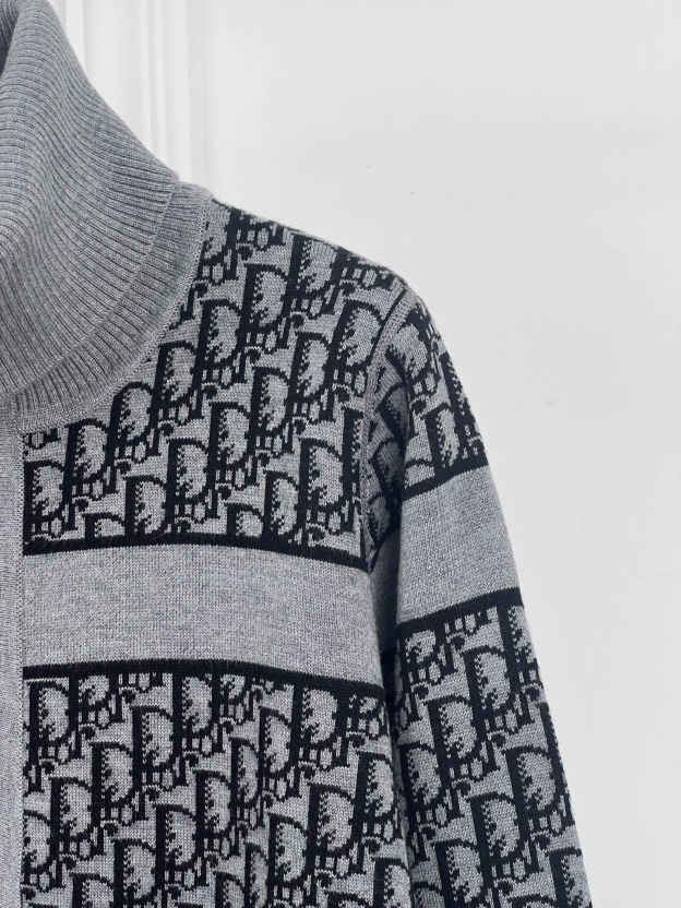 ディオール「Dior」リバーシブル モノグラム ジップアップジャケット