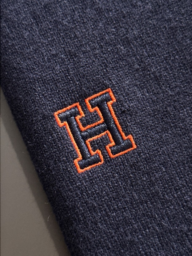 エルメス「Hermès」エンブレム ロゴ ニット セーター