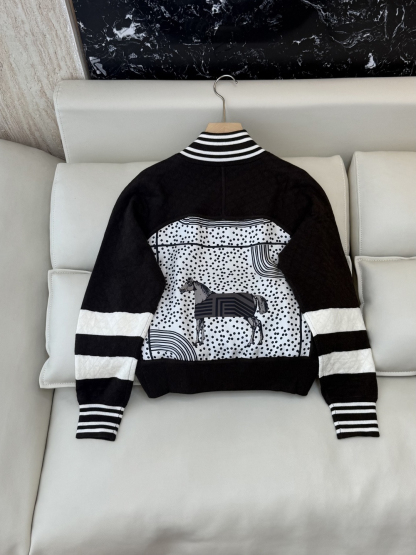 エルメス「Hermès」ウール カーディガン