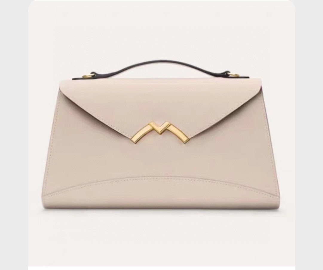 モイナ「Moynat」Réjane レザートートバッグ