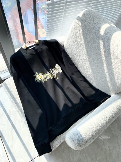 ディオール「Dior」エンブレム プルオーバー スウェットシャツ