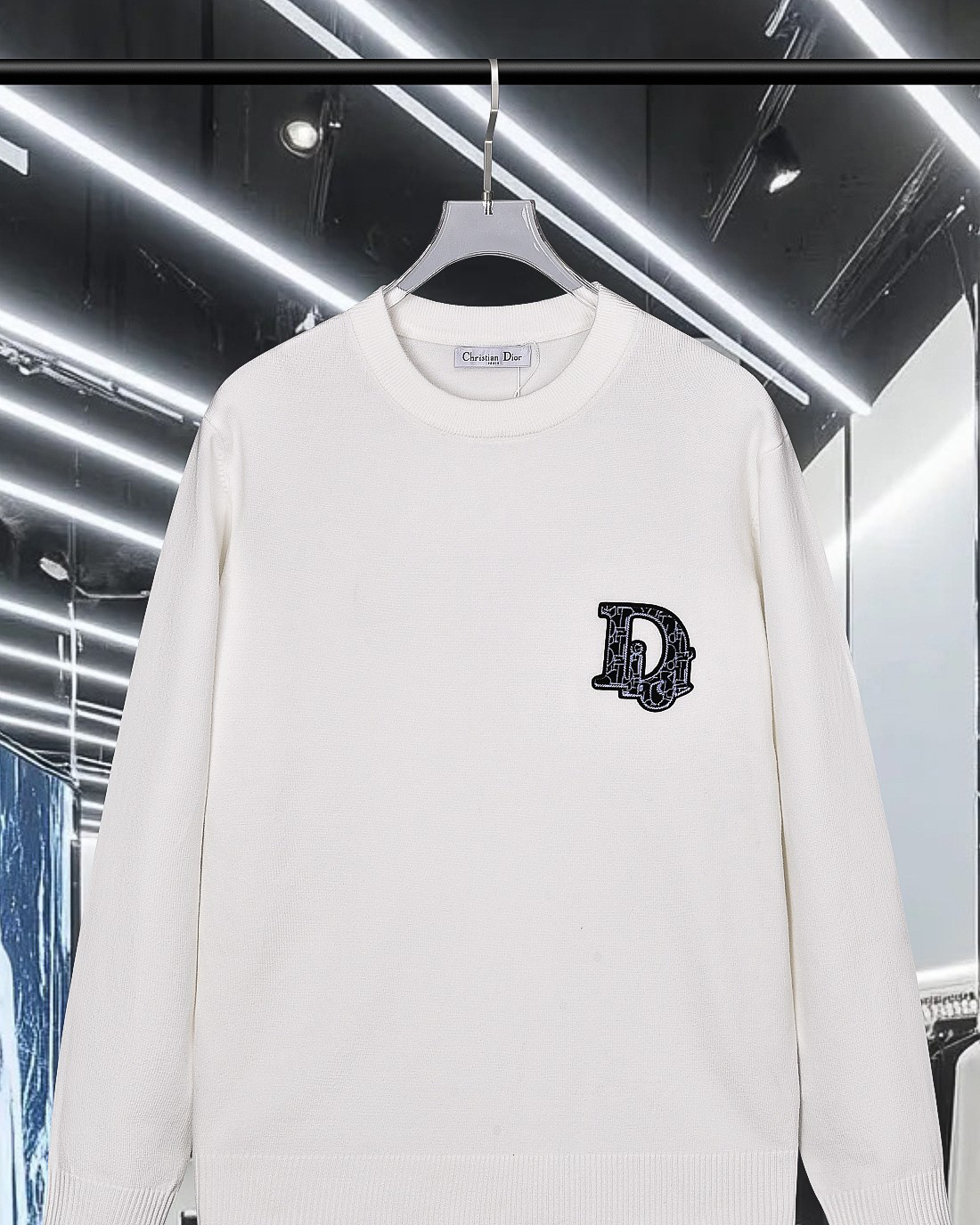 ディオール「Dior」エンブレム プルオーバー セーター