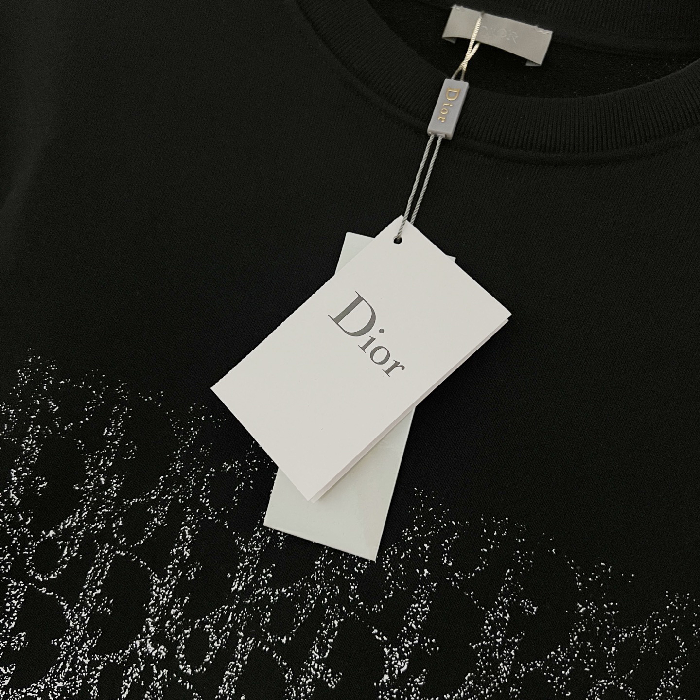 ディオール「Dior」クグラデーション モノグラム スウェットシャツ