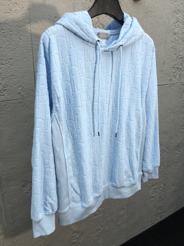 ディオール「Dior」ジャカードニット フーデッド スウェットシャツ