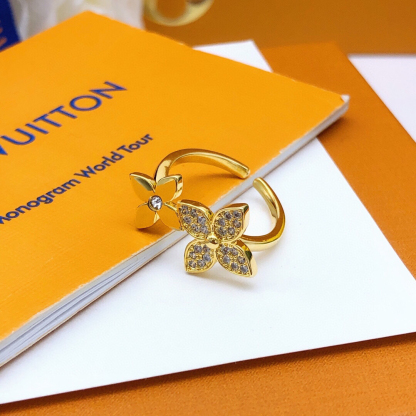 ルイ・ヴィトン「Louis Vuitton」Diamonds Pavé Solitaire リング