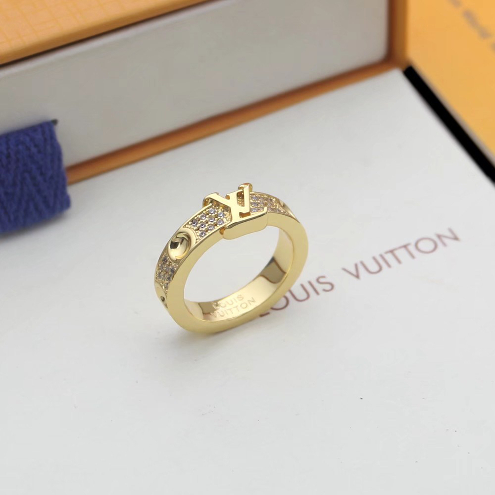 ルイ・ヴィトン「Louis Vuitton」Diamonds Pavé Solitaire リング