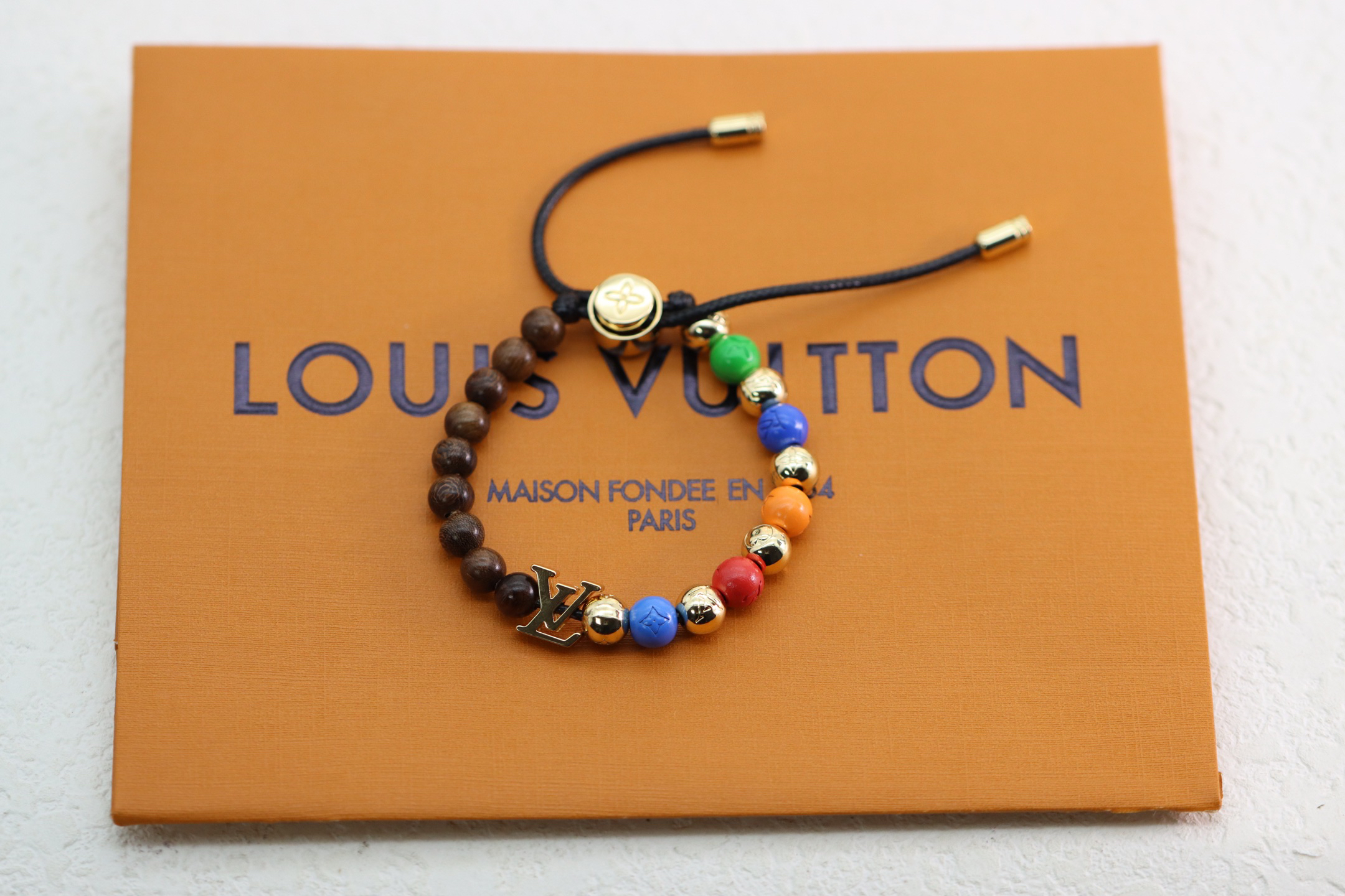 ルイ・ヴィトン「Louis Vuitton」Beads Multicolor ブレスレット