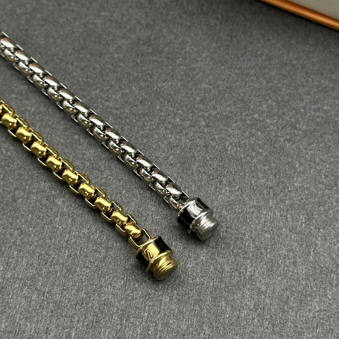 ルイ・ヴィトン「Louis Vuitton」Le Voyage des Lumières シルバー チャーム ブレスレット