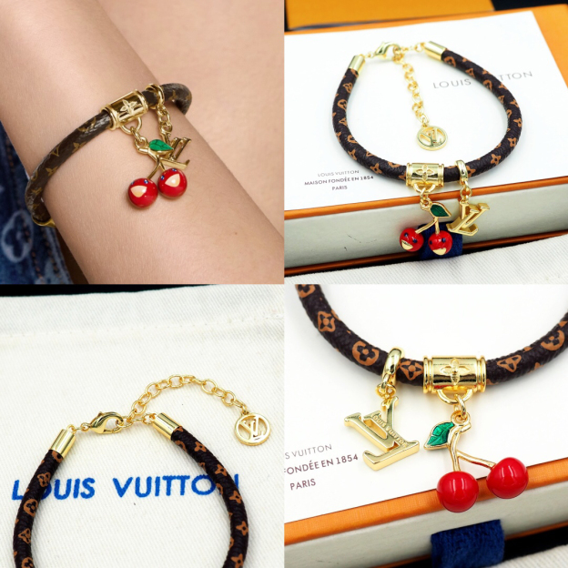 ルイ・ヴィトン「Louis Vuitton」MURAKAMI CHERRY ブレスレット