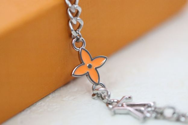 ルイ・ヴィトン「Louis Vuitton」キューバンチェーンブレスレット