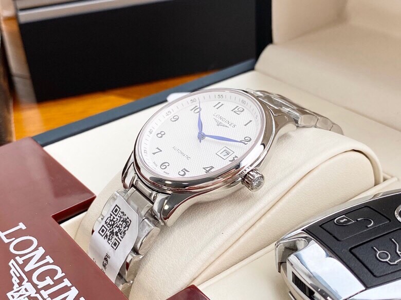 ロンジン「Longines」マスターコレクション 自動巻き メンズウォッチ 39mm