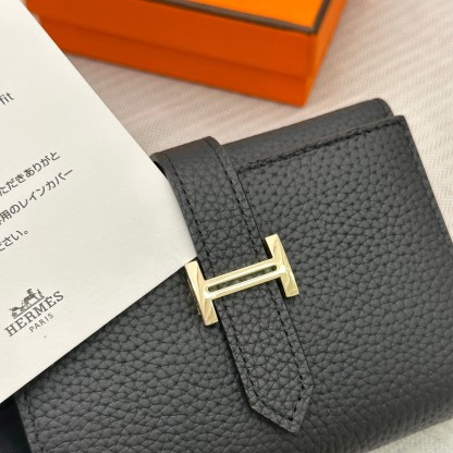 エルメス「Hermès」トゴレザー トリフォールドウォレット カードケース