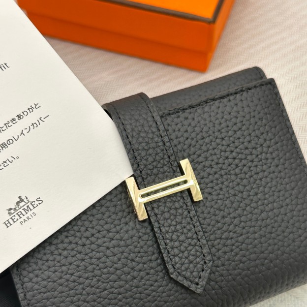 エルメス「Hermès」トゴレザー トリフォールドウォレット カードケース