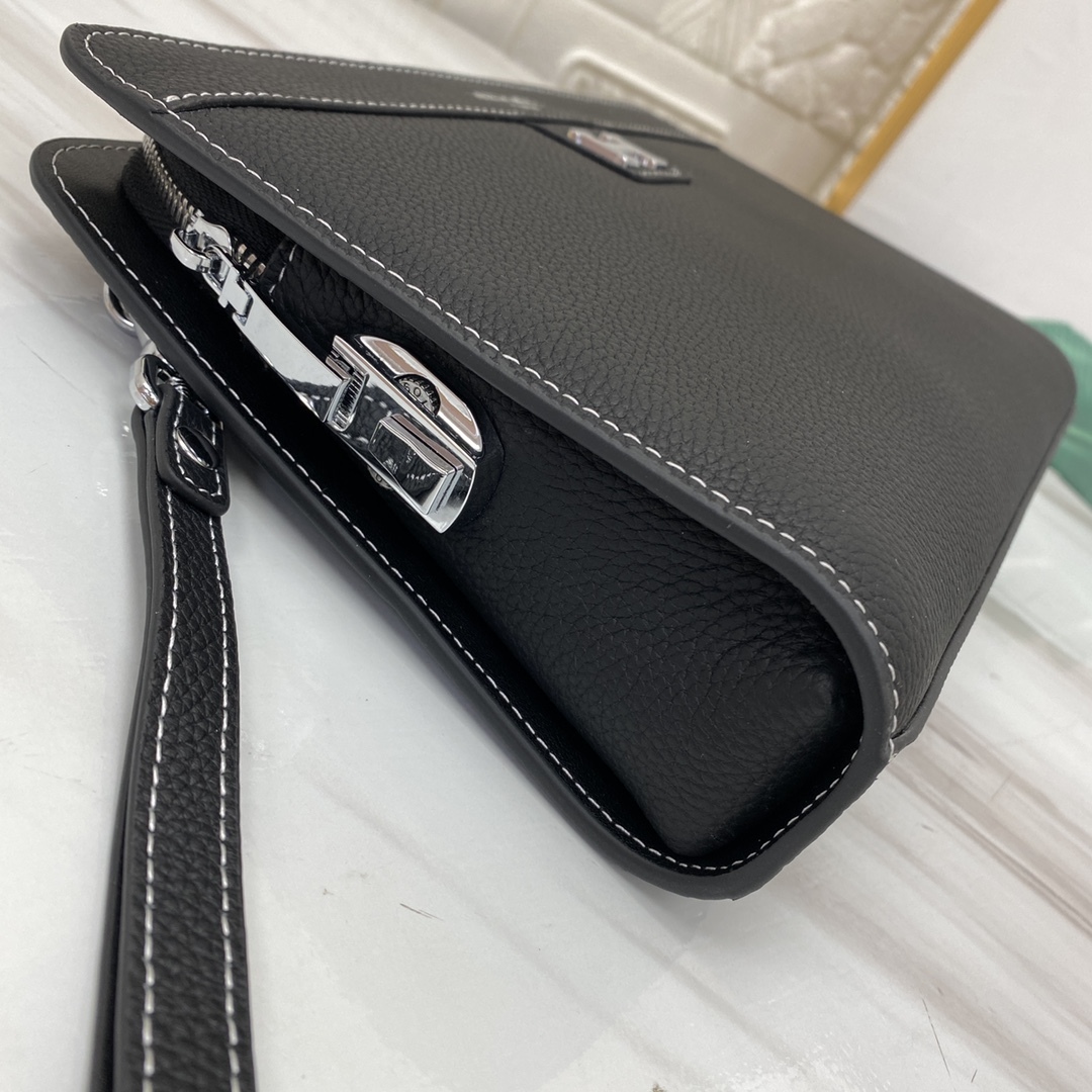 エルメス「Hermès」キャンバス クラッチバッグ