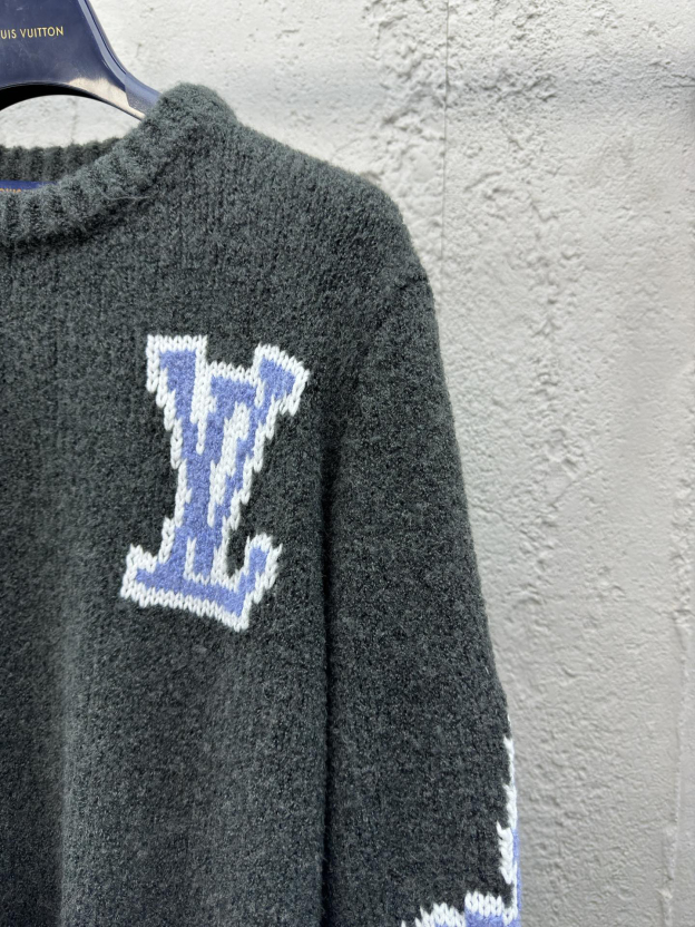 ルイ・ヴィトン「Louis Vuitton」クローバーモチーフ ニットセーター